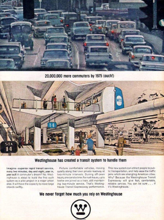 Illustration for article titled Los futuristas sistemas de transporte que nunca llegamos a ver